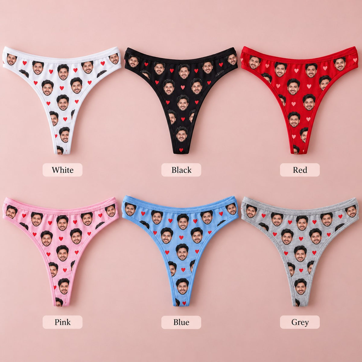 Custom Face Thong
