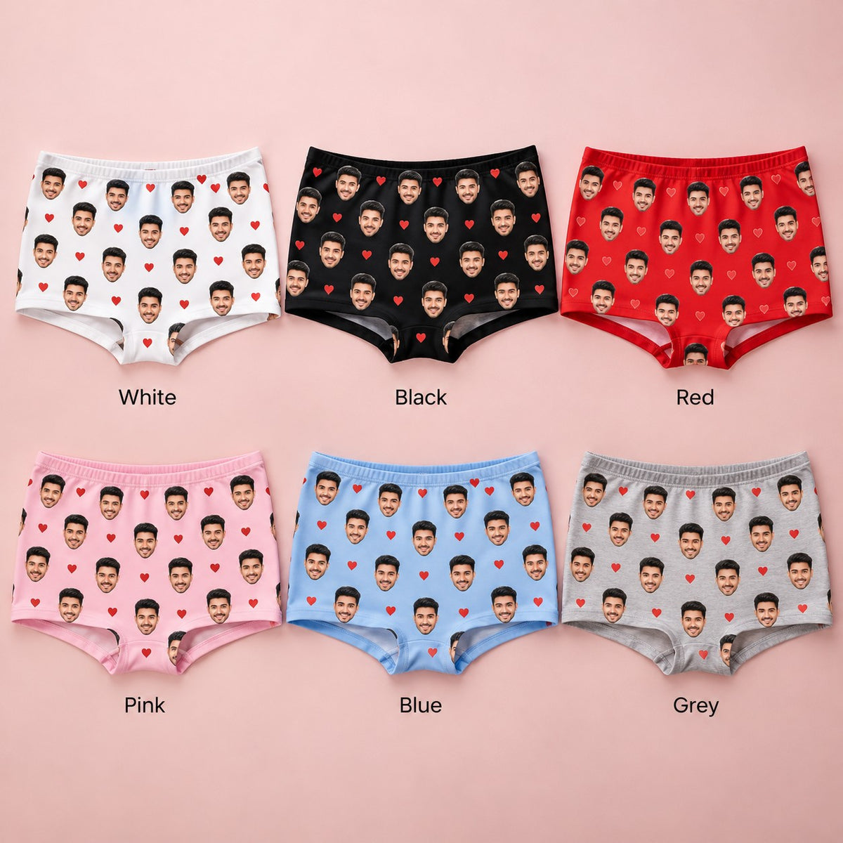 Custom Face Boyshorts