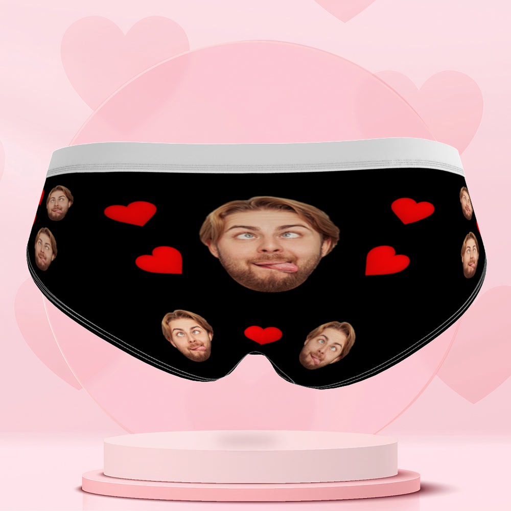 Custom Face Underwear Personalised Funny Panties Gift For Her D13