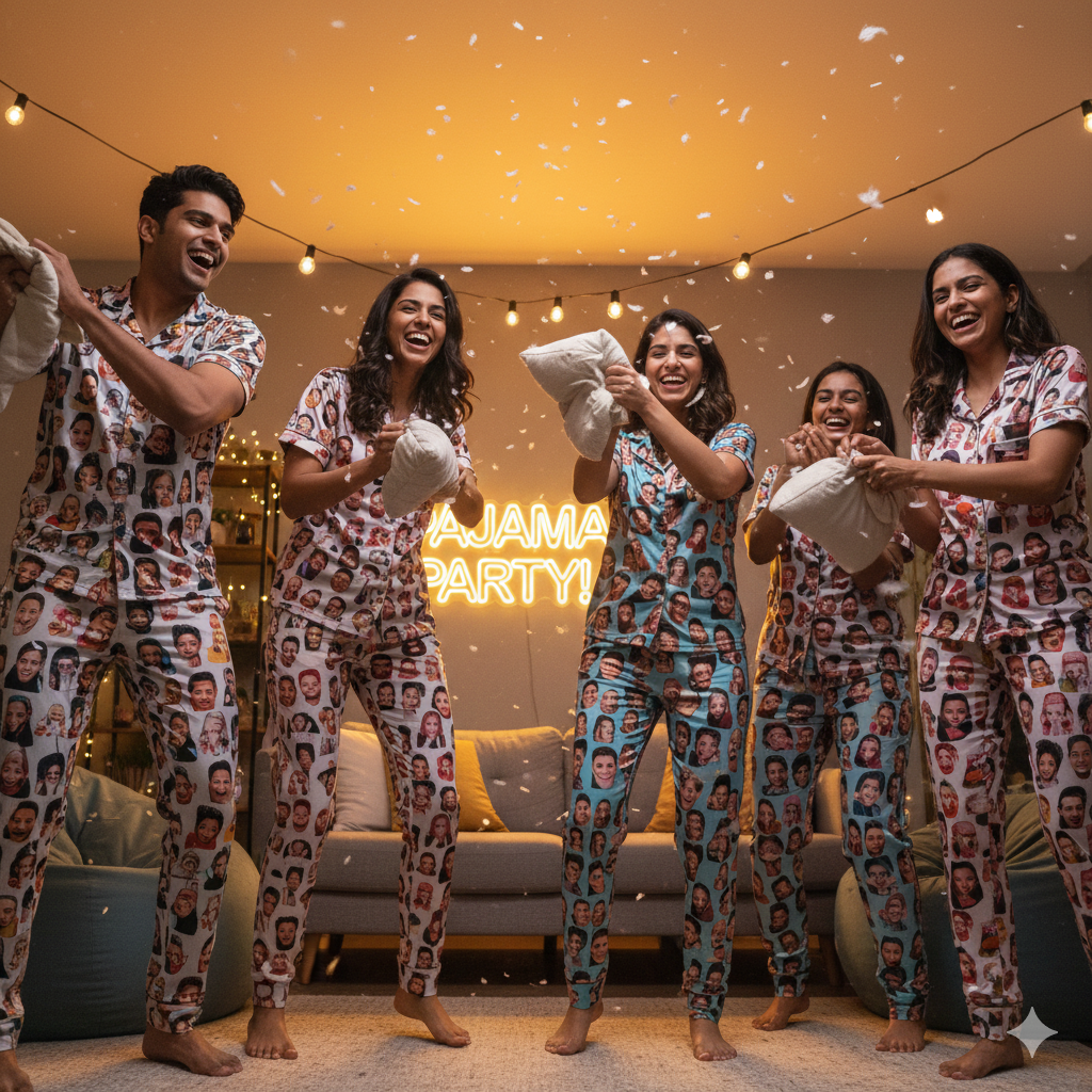 Personalized photo Pajama Set