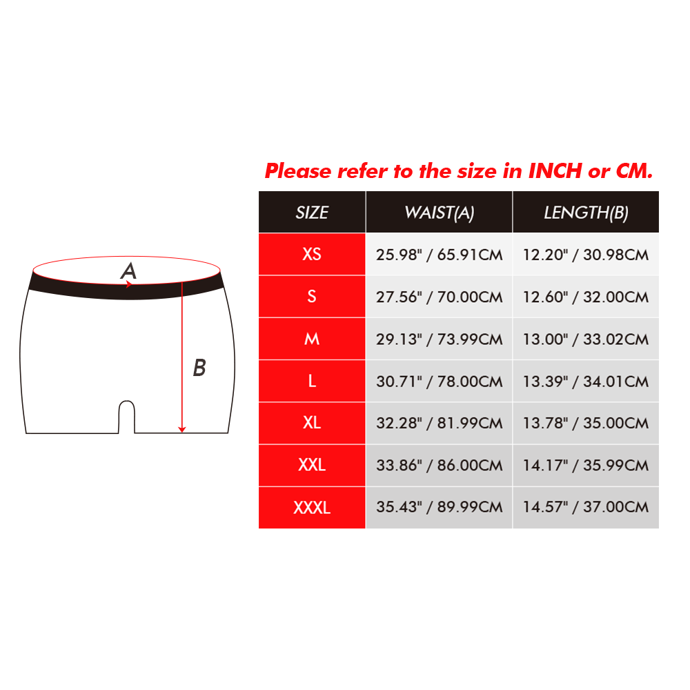 Custom Face Boxers Full of Heart Valentine's Day Gifts For Boyfriend D02
