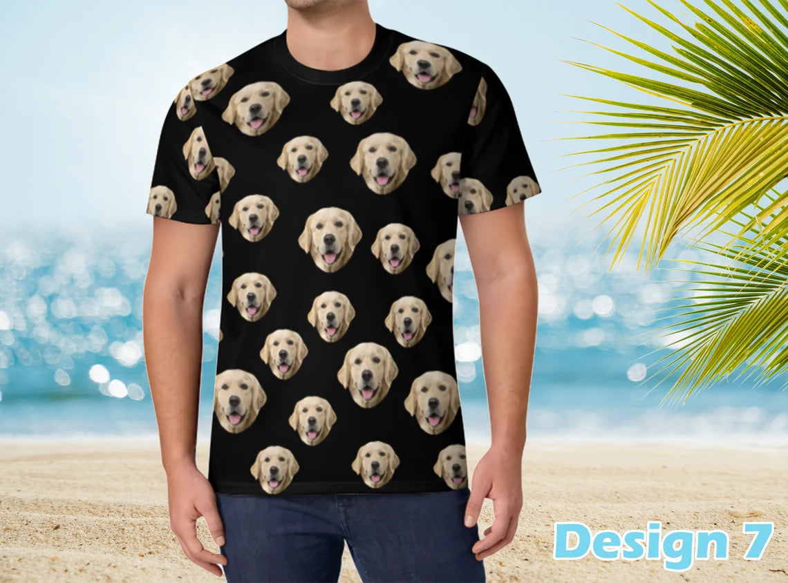 Unisex Custom Photo Face Shirt / T-shirt Gift