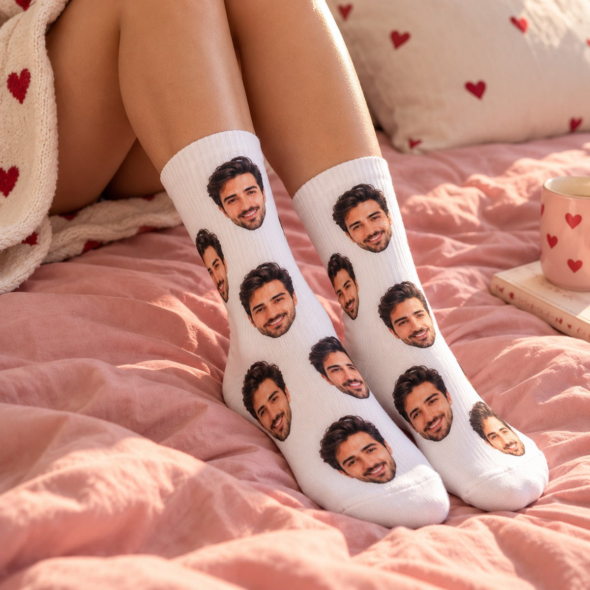 Custom Face Socks – Personalised Photo Socks for Him, Her & Pets