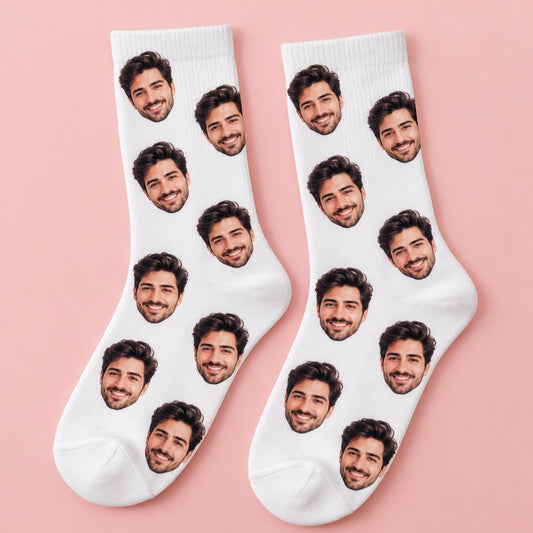 Custom Face Socks – Personalised Photo Socks for Him, Her & Pets