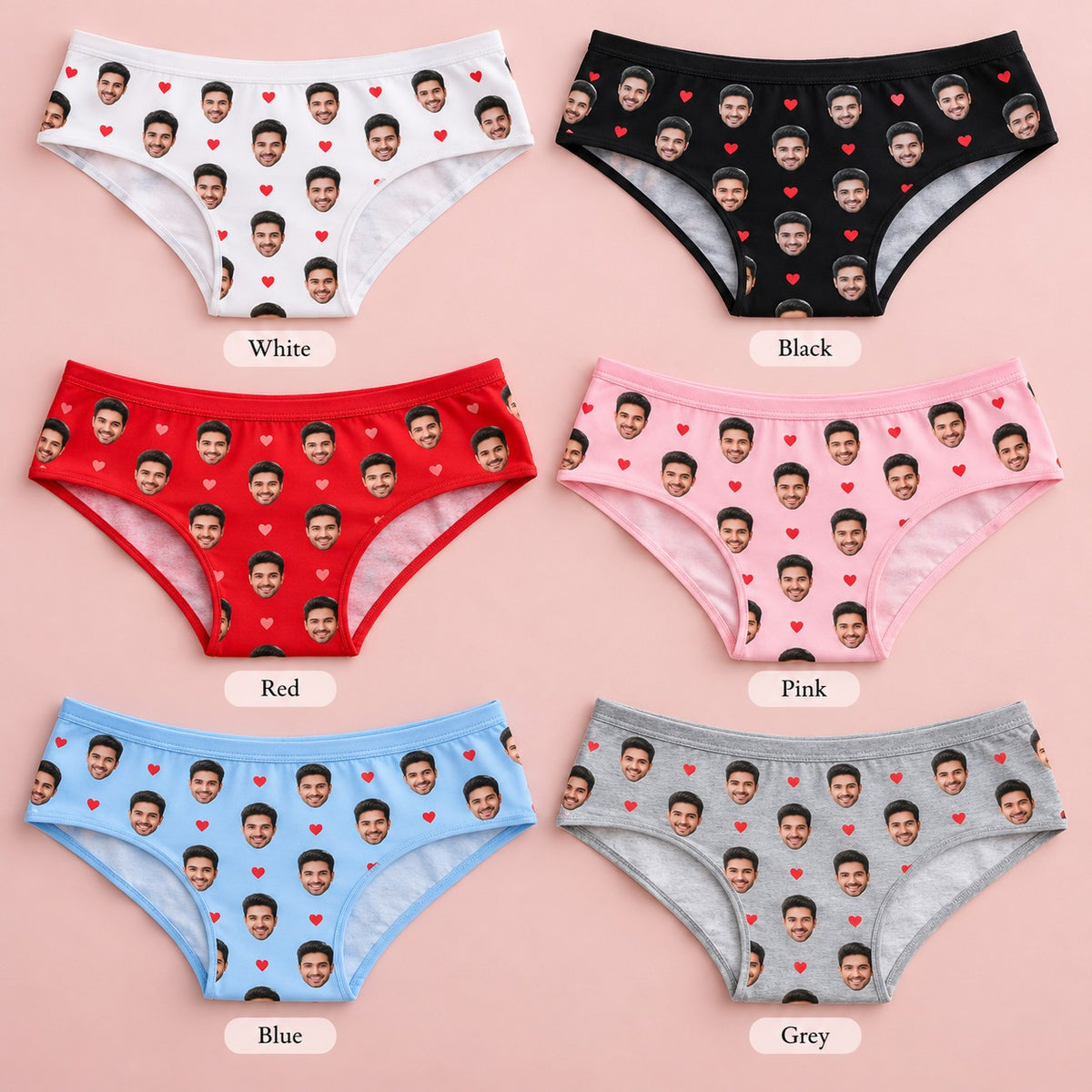 Custom Face Cheeky Panties