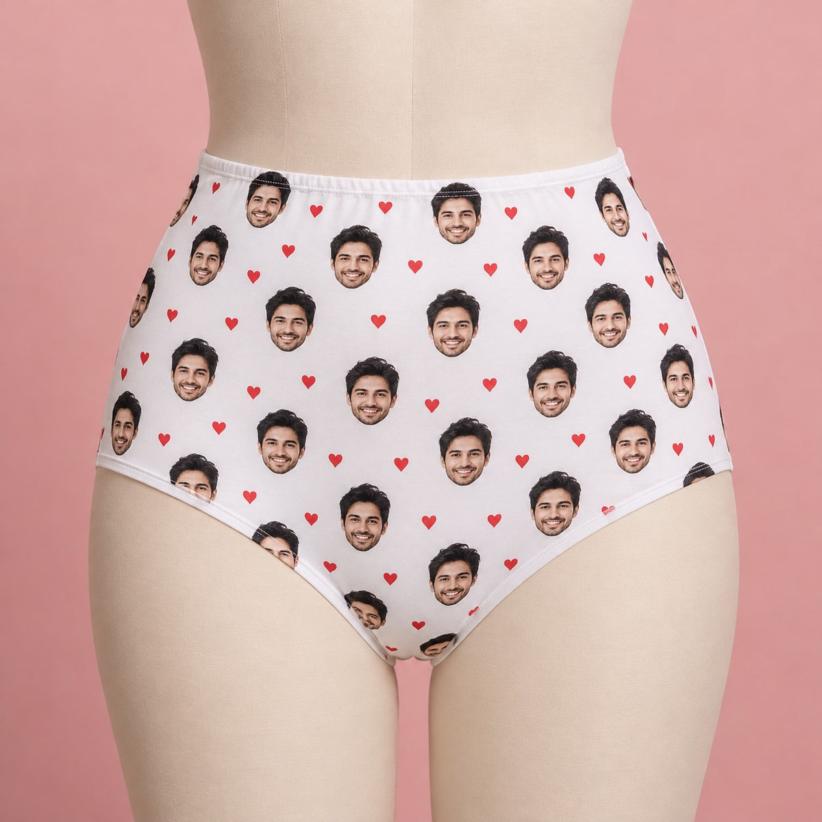 Custom Face High-Waisted Briefs