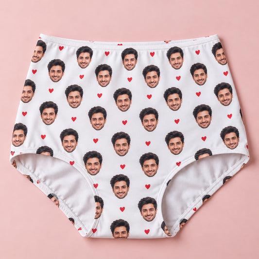 Custom Face High-Waisted Briefs