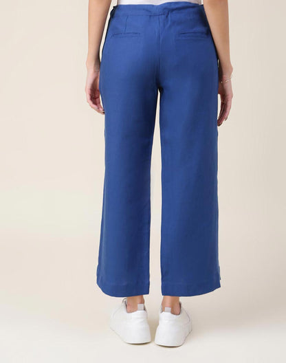 Airy Linen wide leg Draw-String Pants