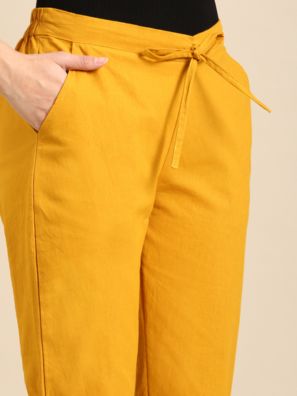 Mustard Classic  Pants