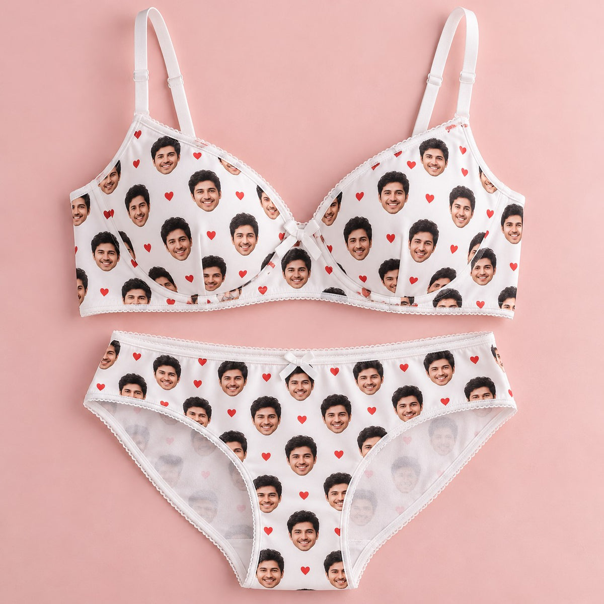 Custom Face Lingerie Set