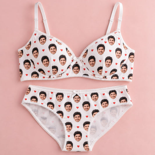 Custom Face Lingerie Set