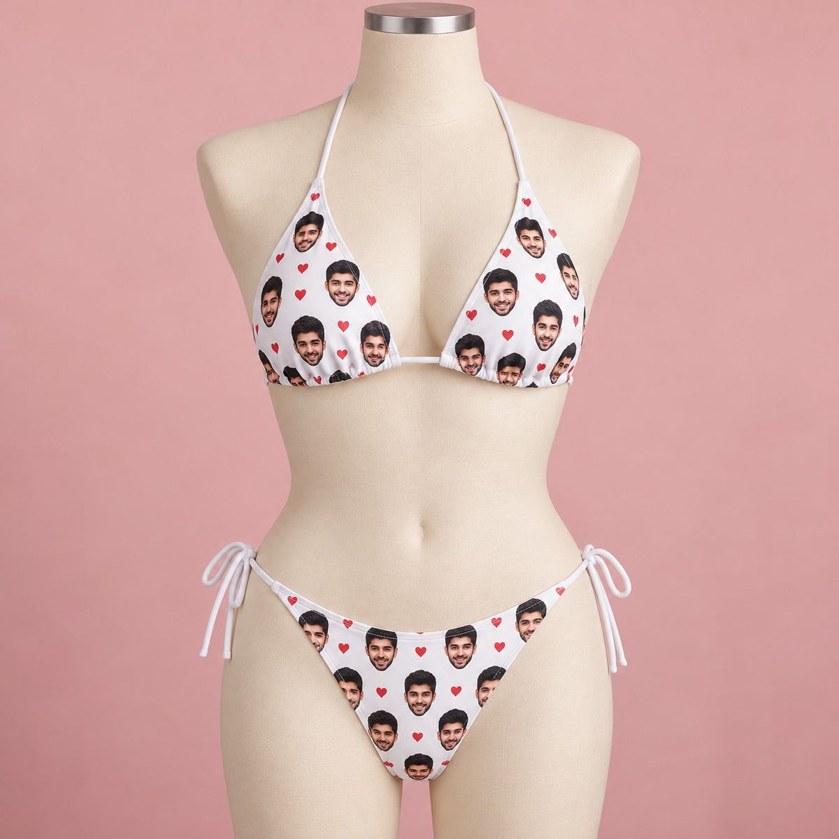 Custom Face Triangle Bikini