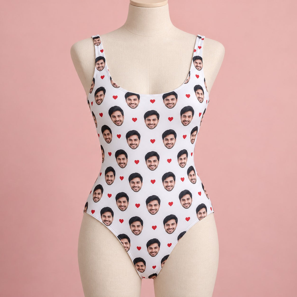 Custom Face One-Piece Swimsuit