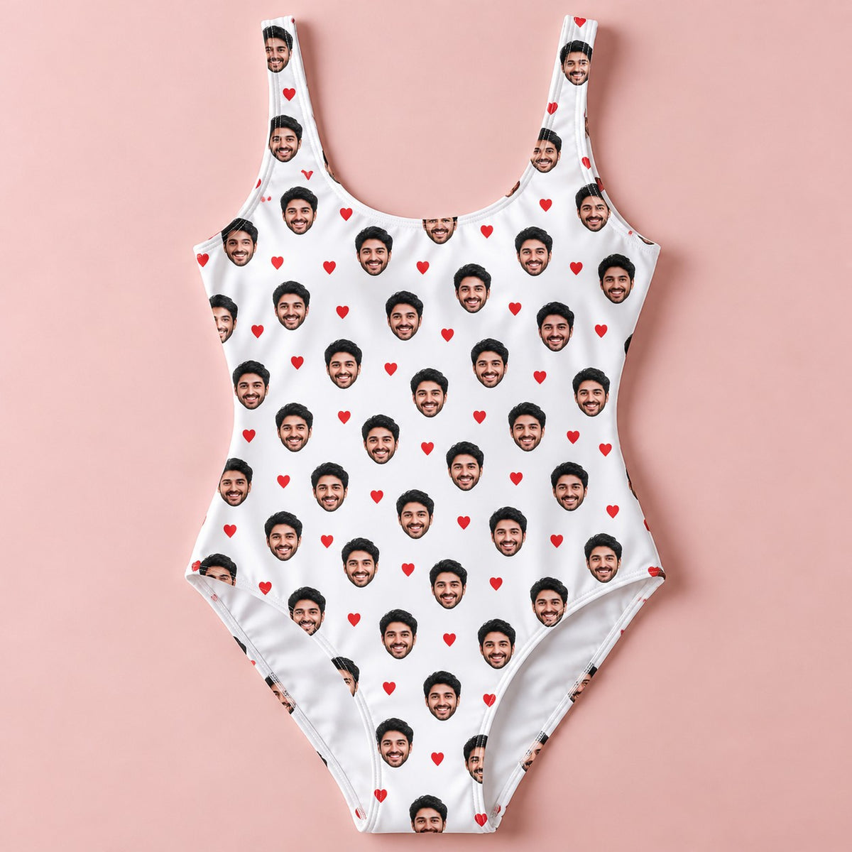 Custom Face One-Piece Swimsuit