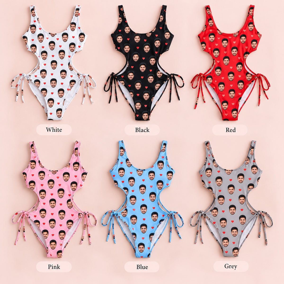Custom Face Monokini