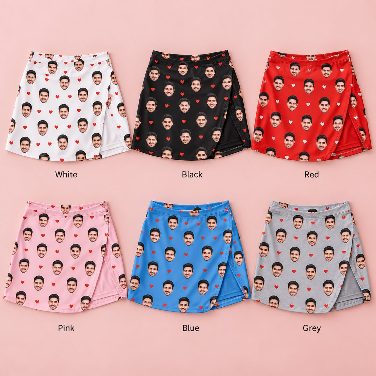Custom Face Swim Skirt