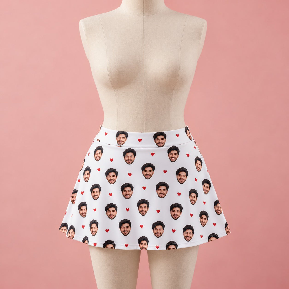 Custom Face Swim Skirt