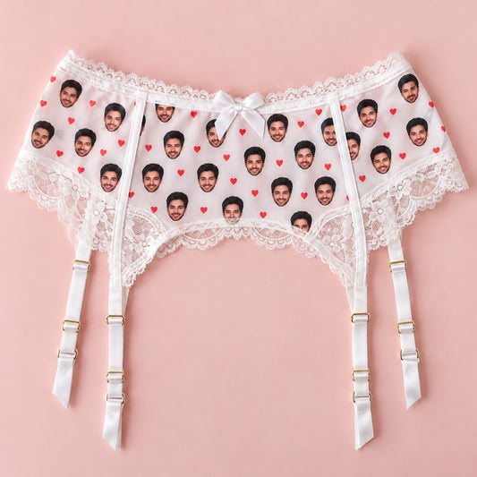 Custom Face Garter Belt