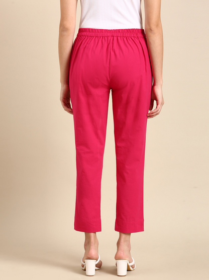 Hot Pink Classic pants