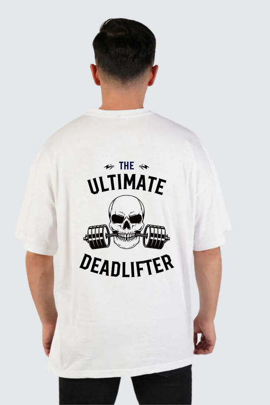 Ultimate Deadlifter oversized pure cotton t-shirt