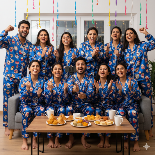 Unisex Personalized Pajama Set -Customize with your own design-logo-face