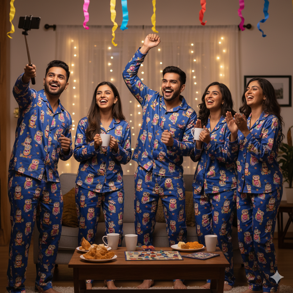 Unisex Personalized Pajama Set -Customize with your own design-logo-face