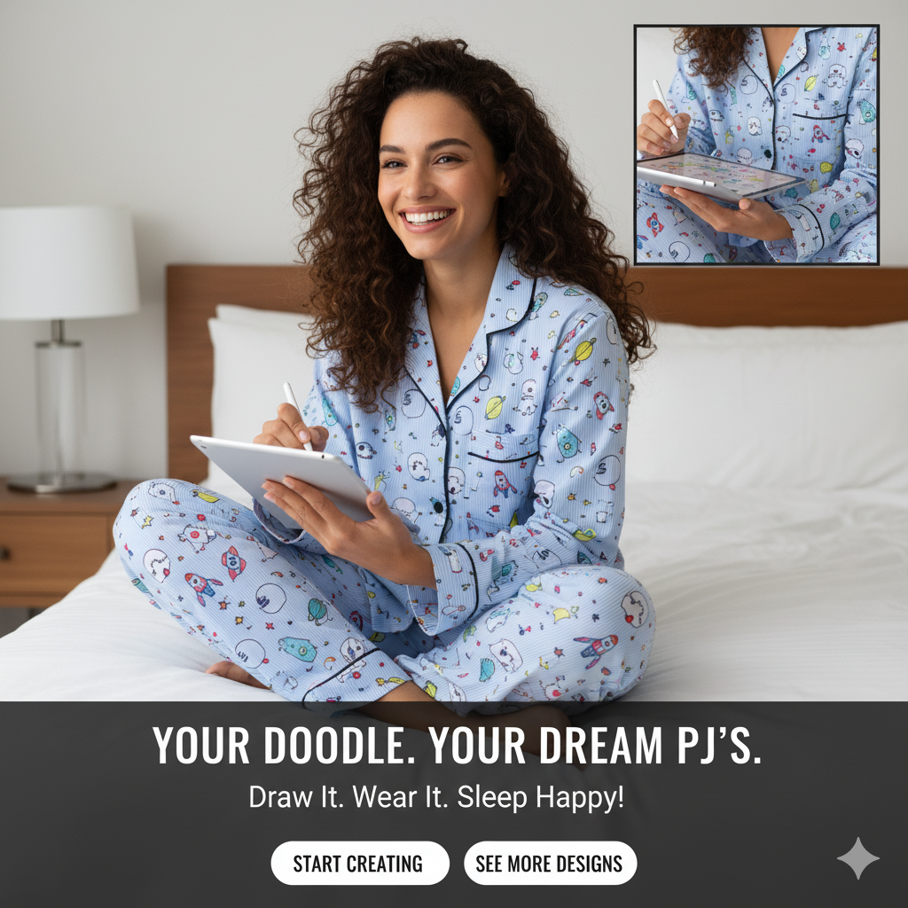Unisex Personalized Pajama Set -Customize with your own design-logo-face