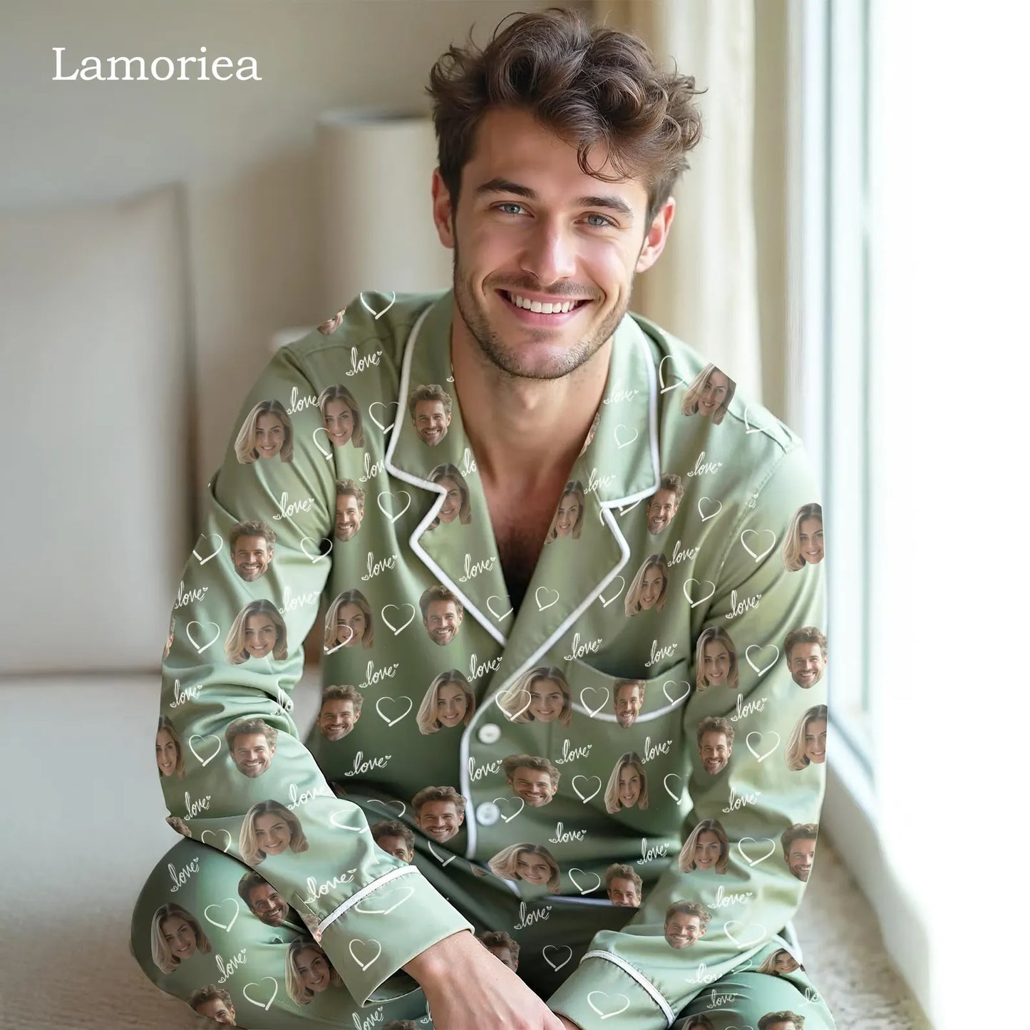 Personalized Love Pajama Set