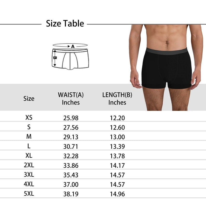 Custom Boxers With Face, Personalized Face Photo Underwear for Him