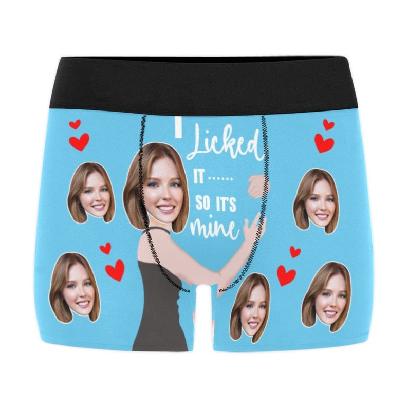 Custom Underwear with Face Personalized Face Boxers For Men D19