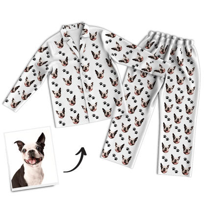 Mother's Day Pajamas Custom Photo Pajamas Custom Pjs Gifts For Dog Mom - 6 Colors
